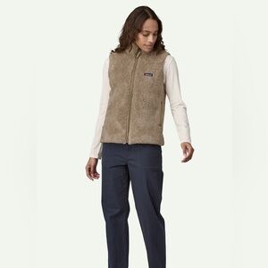 NWOT Women's Los Gatos Fleece Vest Tan M